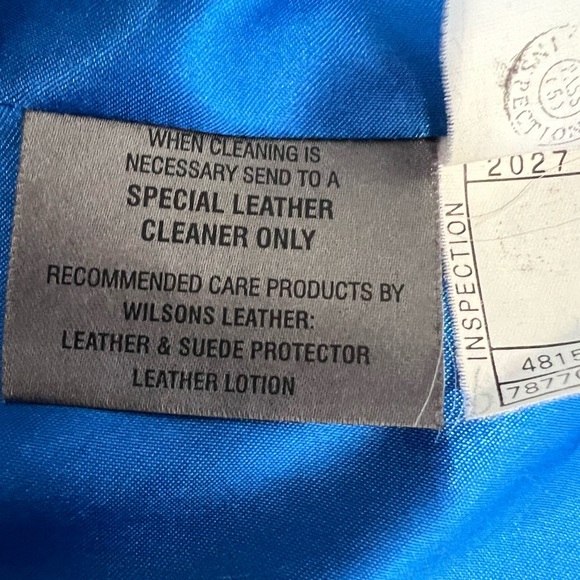 Wilson Leather Women's Black Leather
Button Up Collared Jacket Size: XL - Picture 7 of 7